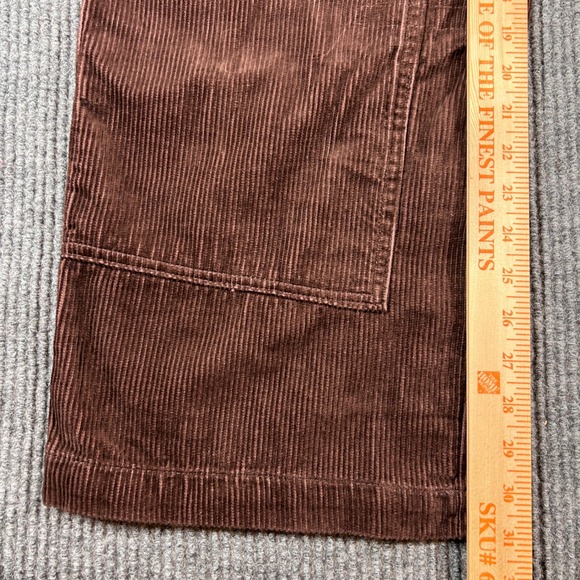 Vintage No Boundaries Pants Men's 32x31 Brown Corduroy Carpenter Wide Leg Skater - Picture 6 of 7